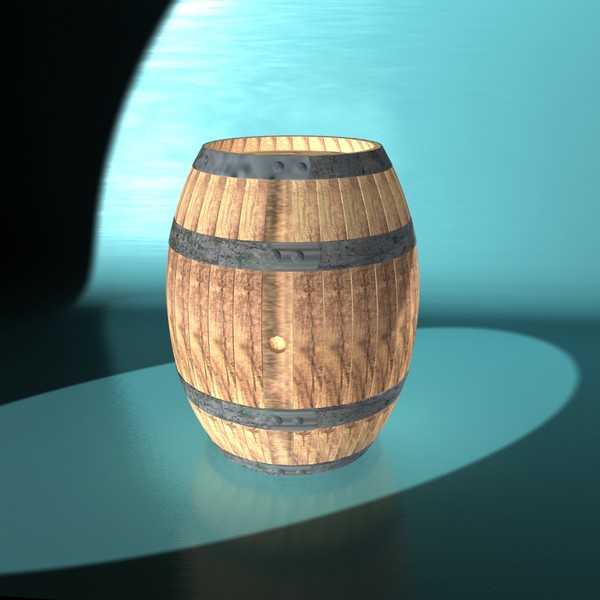 gun barrel 3d model - Barrel by DirRanG3D Dr3ams
